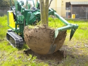 Машина для выкопки деревьев Тридиггер Holmac HZC 45<br>