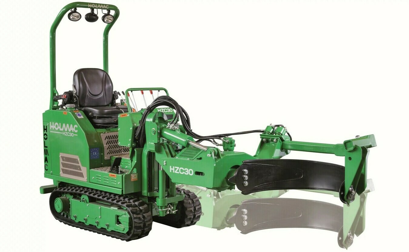 Holmac HZC 30 подъём лезвия