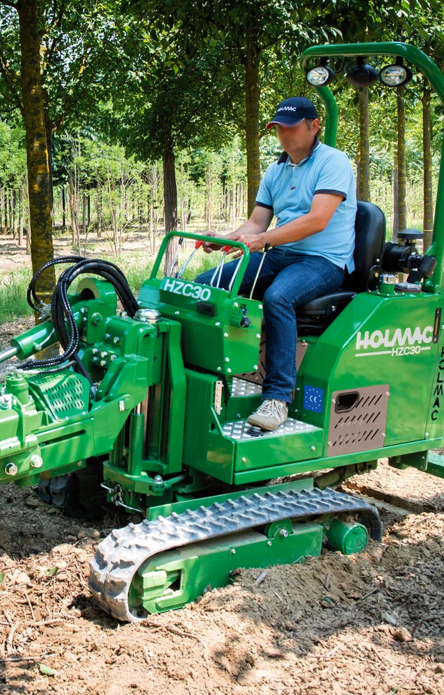 Holmac HZC 30 в питомнике